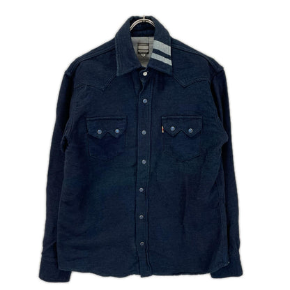 Momotaro Jeans Indigo Eri Shutsujin Western Shirt