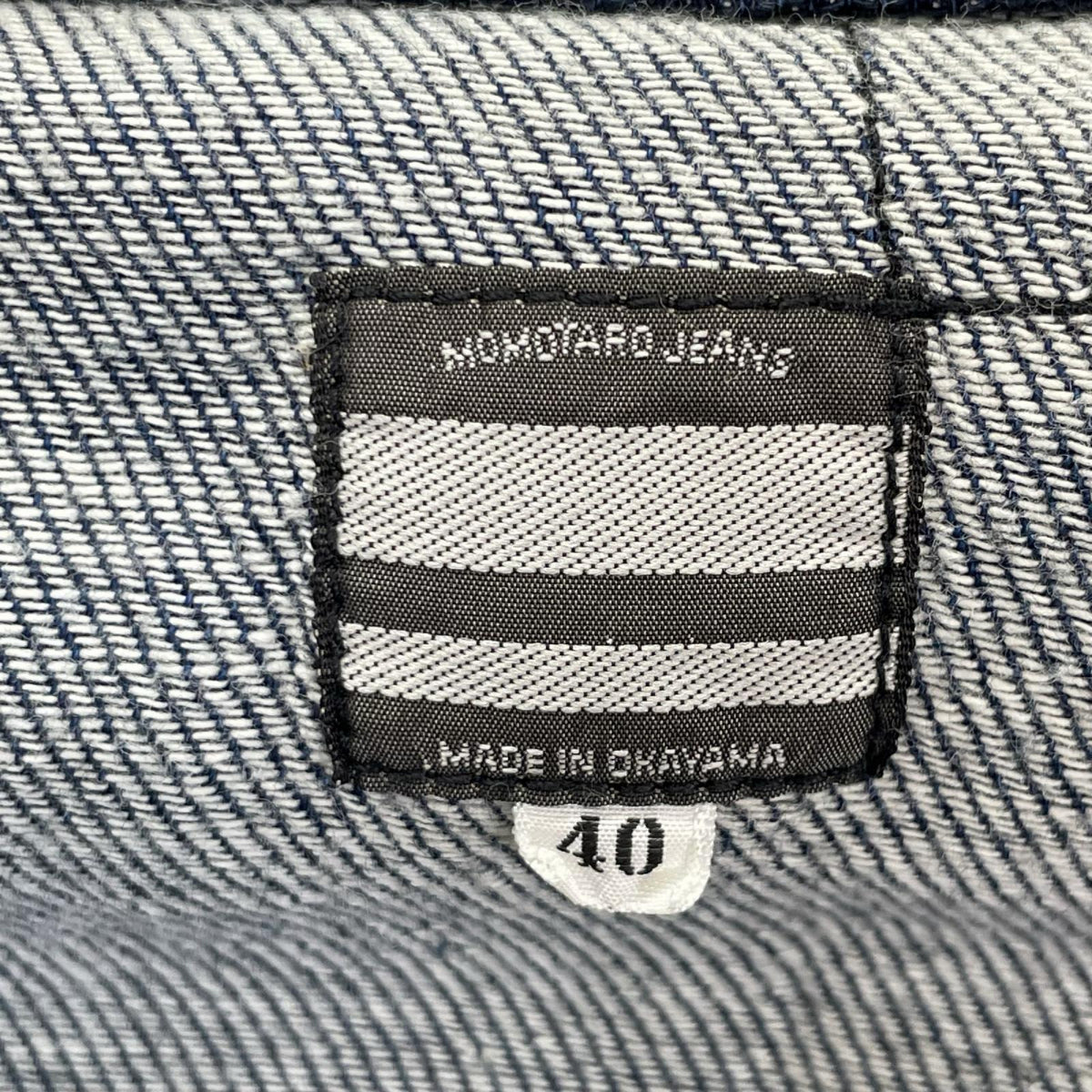 Momotaro Jeans Indigo Eri Shutsujin Western Shirt