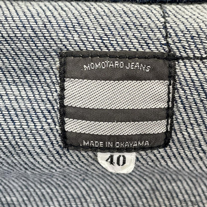 Momotaro Jeans Indigo Eri Shutsujin Western Shirt