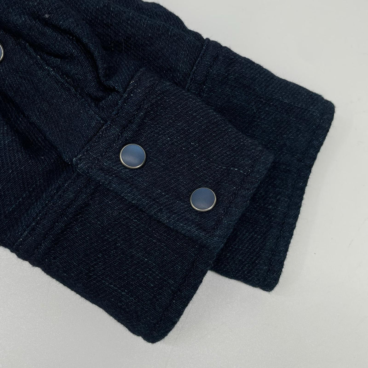 Momotaro Jeans Indigo Eri Shutsujin Western Shirt