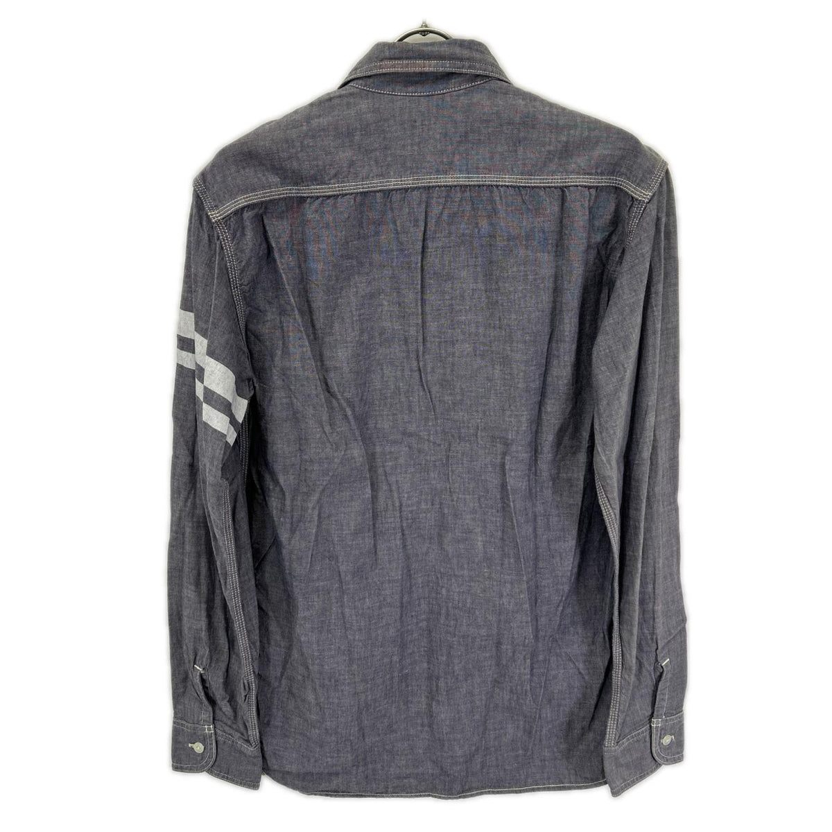 Momotaro Jeans Blue Gray Shutsujin Work Shirt Size 42