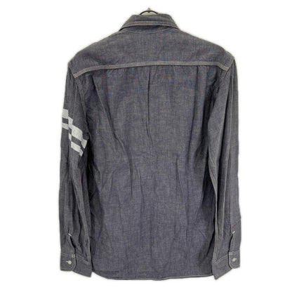 Momotaro Jeans Blue Gray Shutsujin Work Shirt Size 42