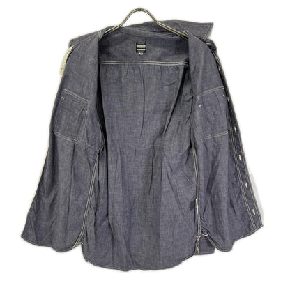 Momotaro Jeans Blue Gray Shutsujin Work Shirt Size 42