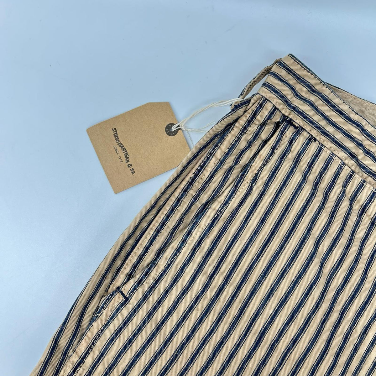 STUDIO D'ARTISAN 1733 MR.RAIL ROAD Pants Beige Size 36
