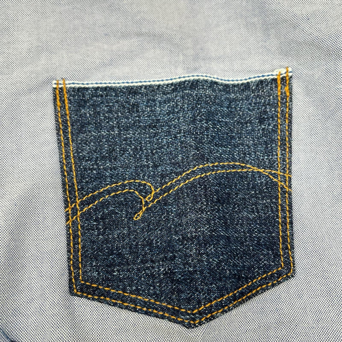 STUDIO D'ARTISAN Blue Suvin Gold Long Sleeve Shirt Size 42