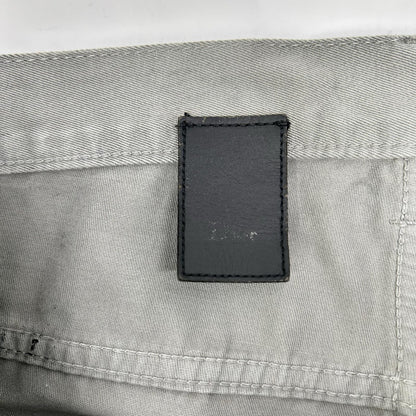 Dior HOMME Black Wax Coated Skinny Pants Cotton Size 29