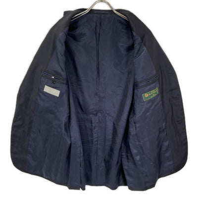 salotto di guji Loro Piana Wool Suit Navy Size 50