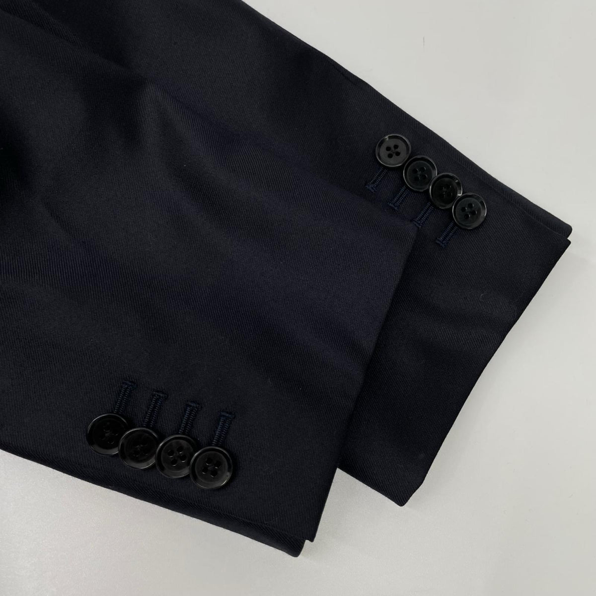 salotto di guji Loro Piana Wool Suit Navy Size 50