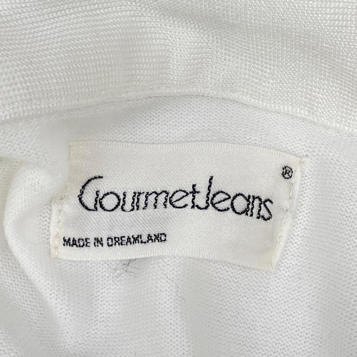gourmet jeans xKAIKO Rayon Cotton Long Shirt White Polo Size 1