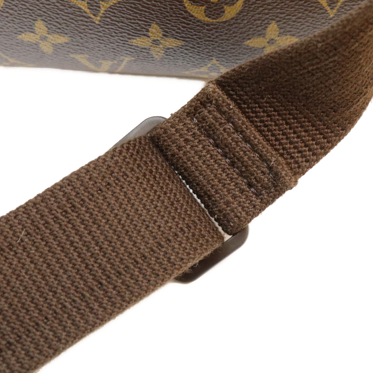 LOUIS VUITTON Monogram Reporter PM Shoulder Bag Brown