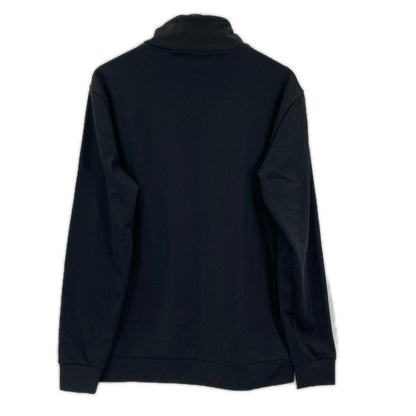 MARK&LONA 19AW Black Half-Zip Jersey Long Sleeve Size 50