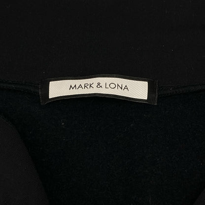 MARK&LONA 19AW Black Half-Zip Jersey Long Sleeve Size 50