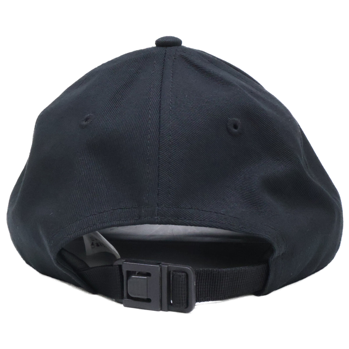 MONCLER Logo Print Cotton Baseball Cap Black