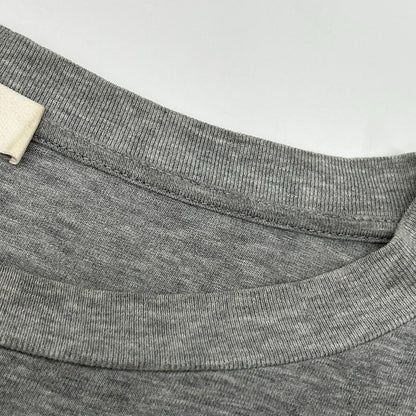 CELINE 22AW Stars & Stripes Oversized T-Shirt Gray Size S