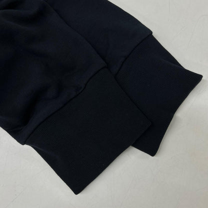 MONCLER 2020 Navy Logo Cotton Hoodie Size XS
