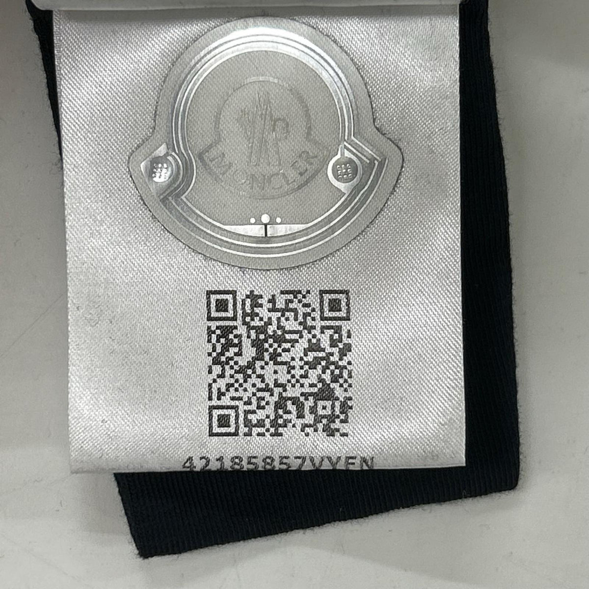 MONCLER 2020 Navy Logo Cotton Hoodie Size XS