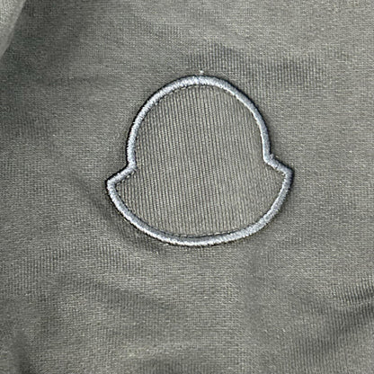 MONCLER 2020 Navy Logo Cotton Hoodie Size XS