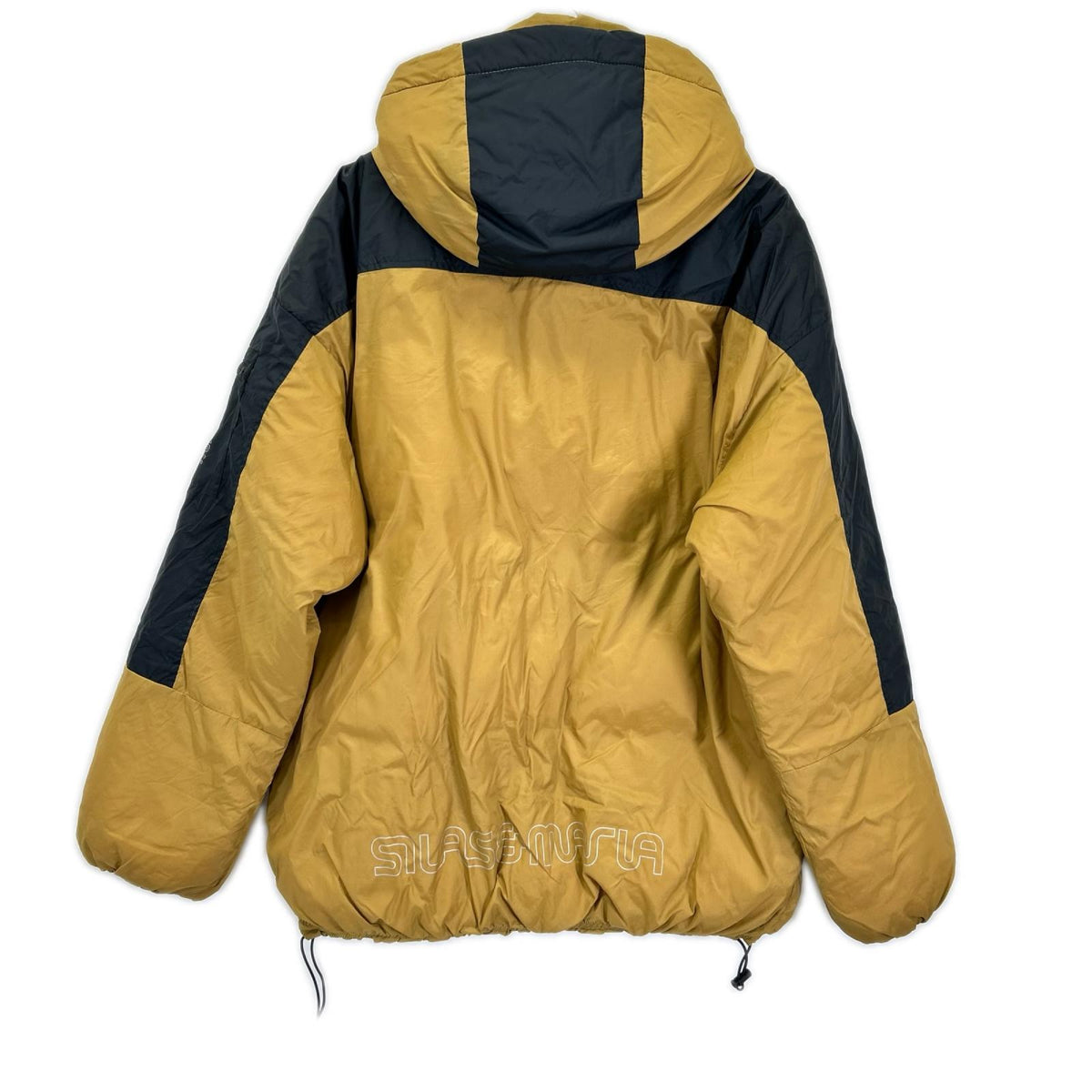 SILAS Bi-Color Puffer Jacket Mustard/Black Size L