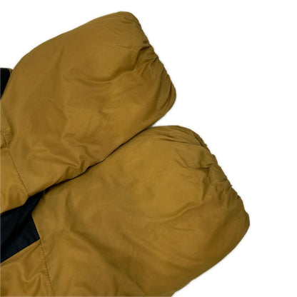 SILAS Bi-Color Puffer Jacket Mustard/Black Size L