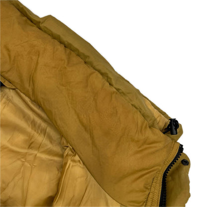 SILAS Bi-Color Puffer Jacket Mustard/Black Size L