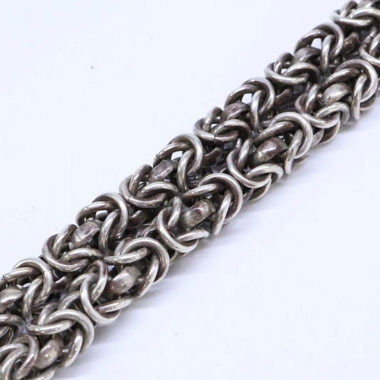 STEPHEN DWECK Sterling Silver Lariat Chain Necklace Silver