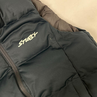 Stussy DESCENTE Reversible Down Vest Black Size M