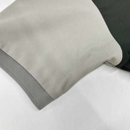 TFW49 Gray Khaki Logo Print Polyester Polo Shirt Size M
