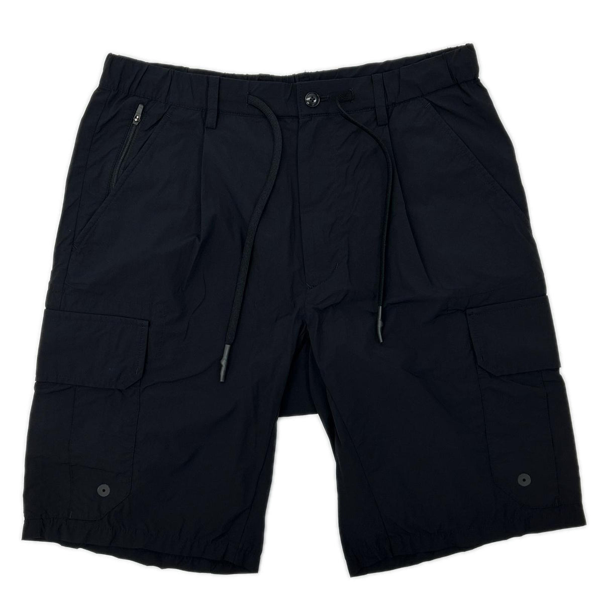 K-3B Black 4-Way Stretch Cargo Shorts Size 1