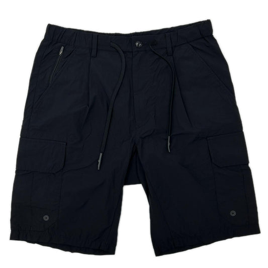K-3B Black 4-Way Stretch Cargo Shorts Size 1
