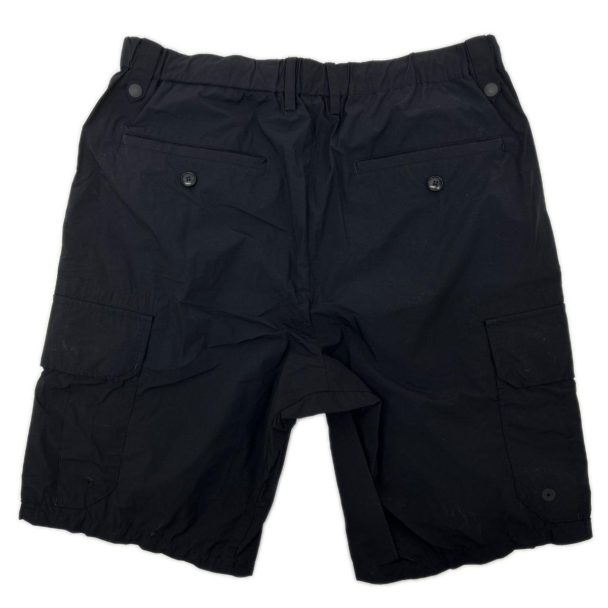 K-3B Black 4-Way Stretch Cargo Shorts Size 1