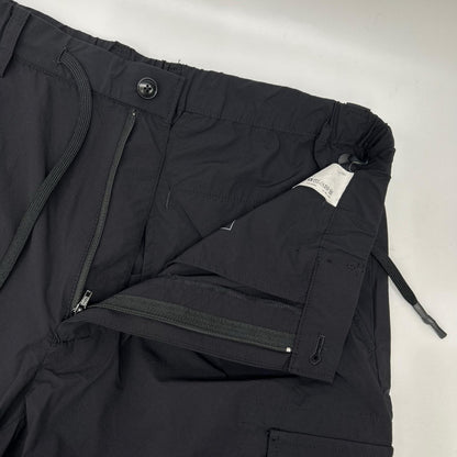 K-3B Black 4-Way Stretch Cargo Shorts Size 1