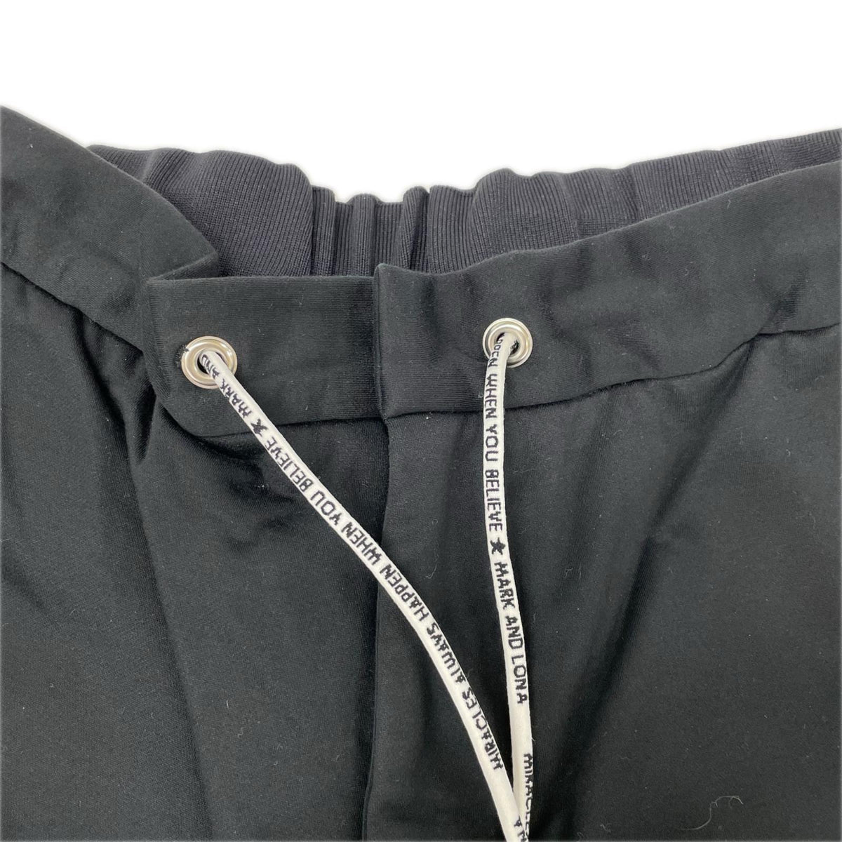 MARK&LONA Drawstring Cotton Golf Pants Black Size 50