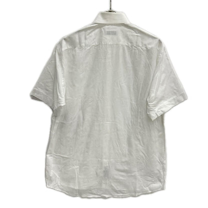 ETRO White Cotton All-Over Pattern Sleeve Shirt Size 41