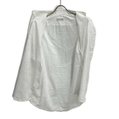 ETRO White Cotton All-Over Pattern Sleeve Shirt Size 41