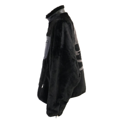 mastermind MW Faux Fur Polyester Jacket Black Size XL