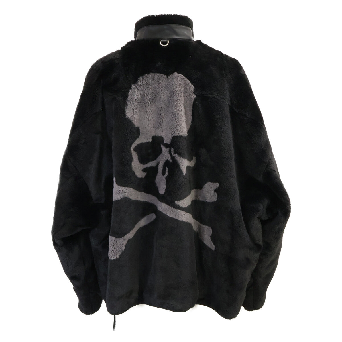mastermind MW Faux Fur Polyester Jacket Black Size XL