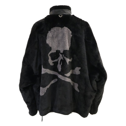 mastermind MW Faux Fur Polyester Jacket Black Size XL