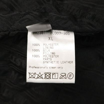 mastermind MW Faux Fur Polyester Jacket Black Size XL