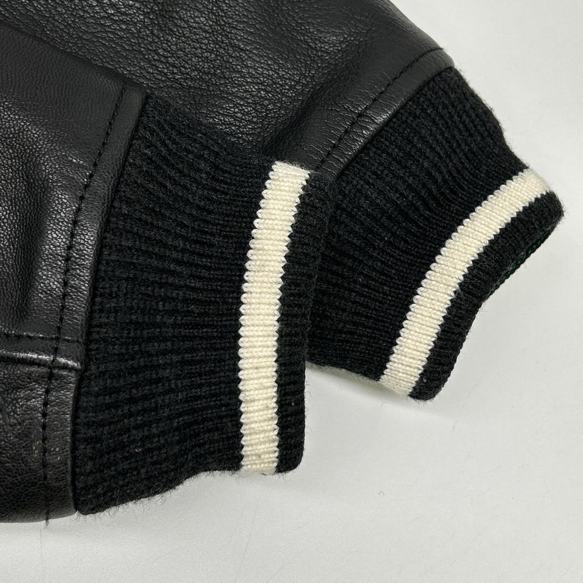 Lacoste Black Teddy Collage Wool Jacket Size 180
