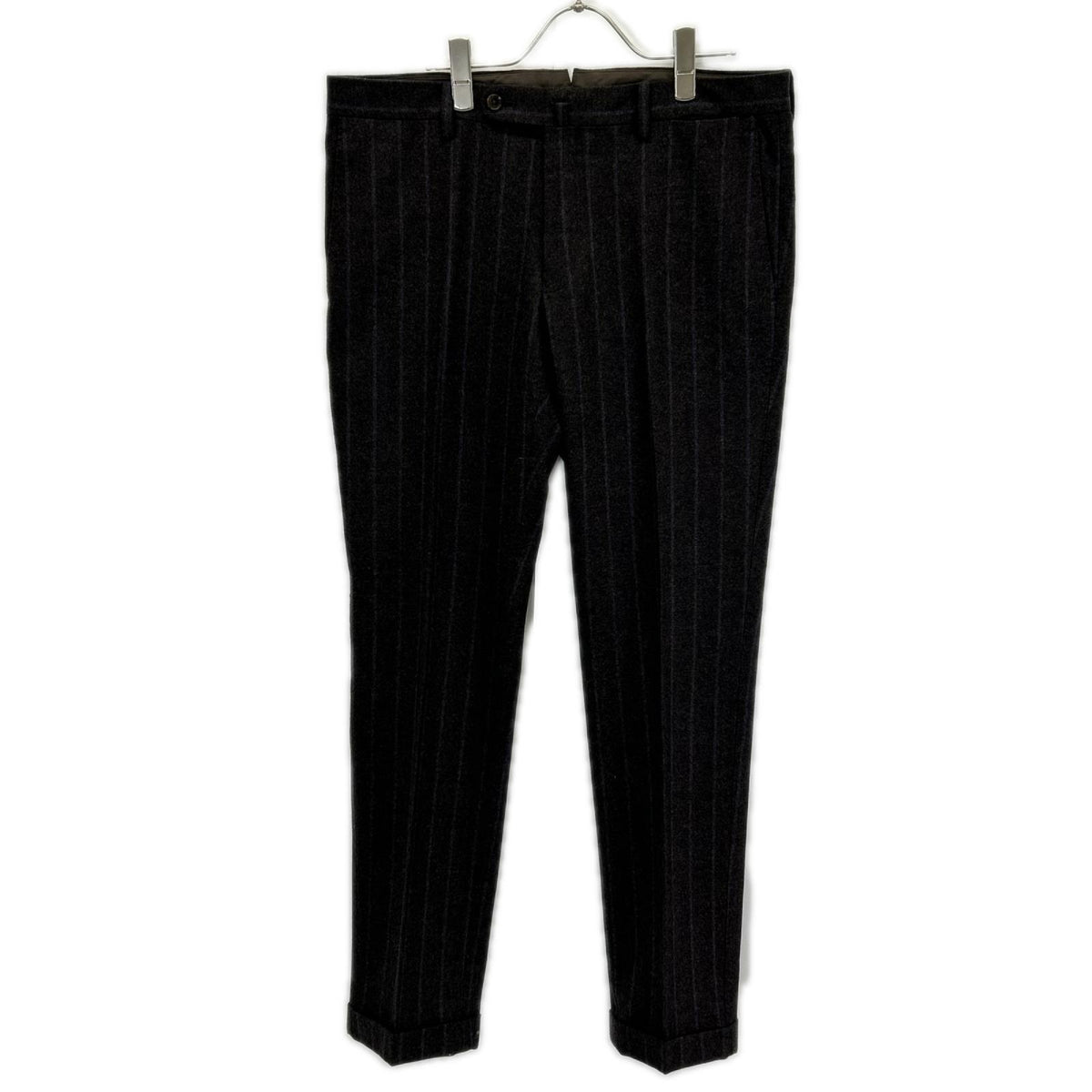 UNIVERSAL LANGUAGE Canonico Wool Suit Brown Size 48