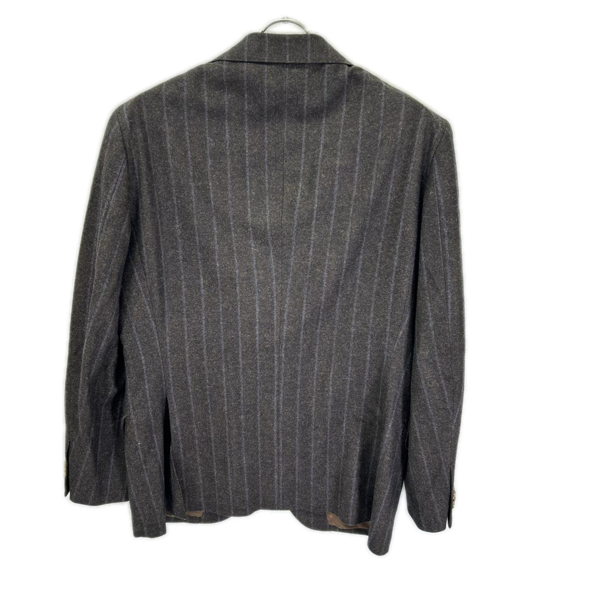 UNIVERSAL LANGUAGE Canonico Wool Suit Brown Size 48