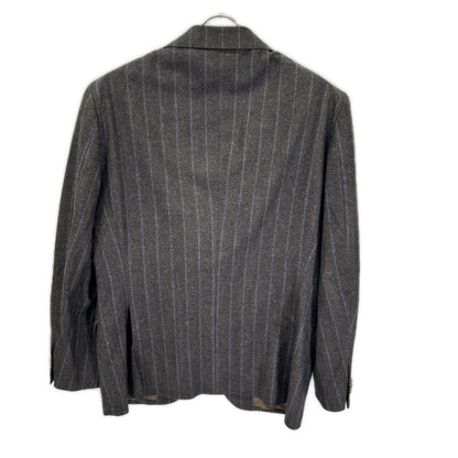 UNIVERSAL LANGUAGE Canonico Wool Suit Brown Size 48