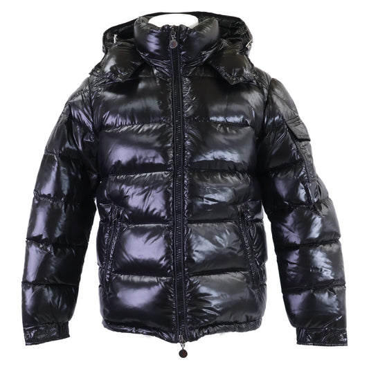 MONCLER Maya Hooded Nylon Down Jacket Size 1