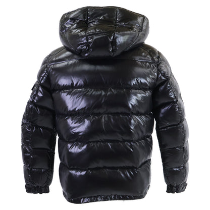 MONCLER Maya Hooded Nylon Down Jacket Size 1