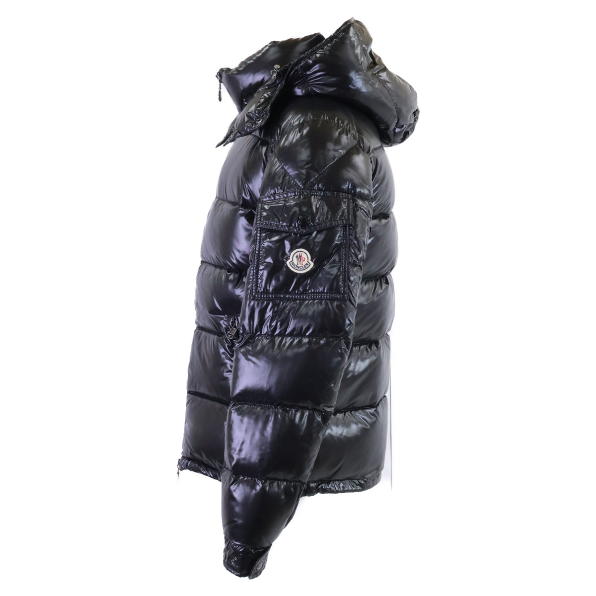 MONCLER Maya Hooded Nylon Down Jacket Size 1