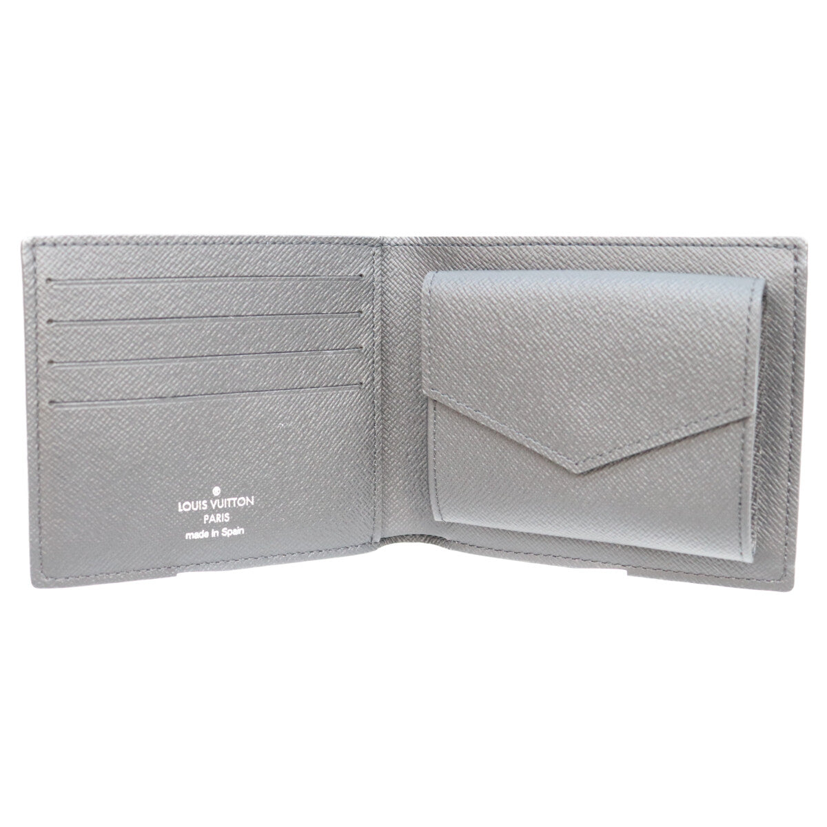 LOUIS VUITTON Damier Graphite Portefeuille Wallet Black
