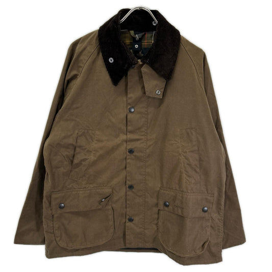Barbour Brown Bedale Regular Fit Wax Jacket Cotton