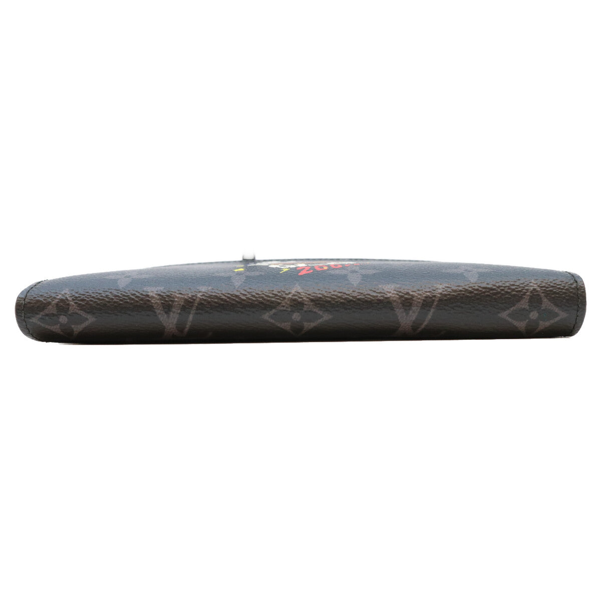 LOUIS VUITTON Monogram Eclipse Zippy Dragonne Wallet
