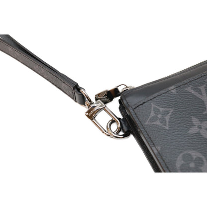 LOUIS VUITTON Monogram Eclipse Zippy Dragonne Wallet