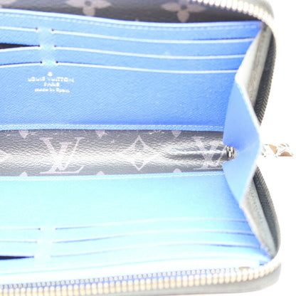LOUIS VUITTON Monogram Eclipse Zippy Dragonne Wallet